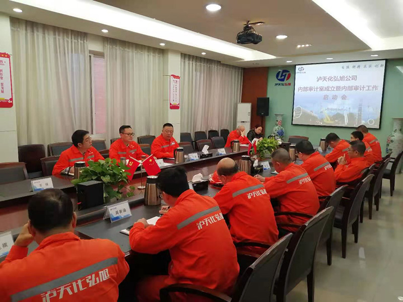 弘旭公司召開內(nèi)部審計(jì)工作啟動(dòng)會(huì)(圖1)