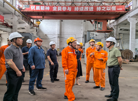  瀘天化集團公司外部董事赴弘旭公司調(diào)研指導工作